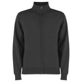 Dark Grey - Front - Kustom Adults Unisex Kit Sweat Jacket