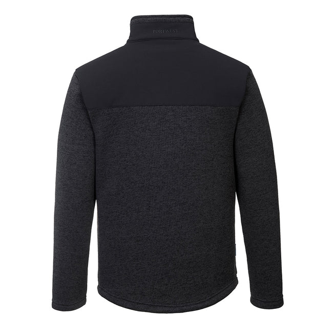 Grey Marl - Back - Portwest Adults Unisex KX3 Performance Fleece Jacket