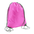 Pink - Front - SOLS Urban Gymsac Drawstring Bag