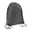 Graphite - Front - SOLS Urban Gymsac Drawstring Bag