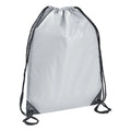 Pure Grey - Front - SOLS Urban Gymsac Drawstring Bag