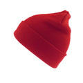 Red - Back - Result Adults Unisex Woolly Ski Hat
