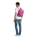 Fuchsia - Back - SOLS Rider Backpack - Rucksack Bag