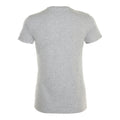 Grey Marl - Back - SOLS Womens-Ladies Regent Short Sleeve T-Shirt