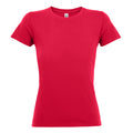 Red - Front - SOLS Womens-Ladies Regent Short Sleeve T-Shirt