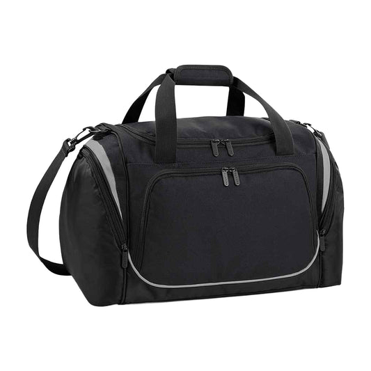 Black-Light Grey - Front - Quadra Pro Team Locker Bag