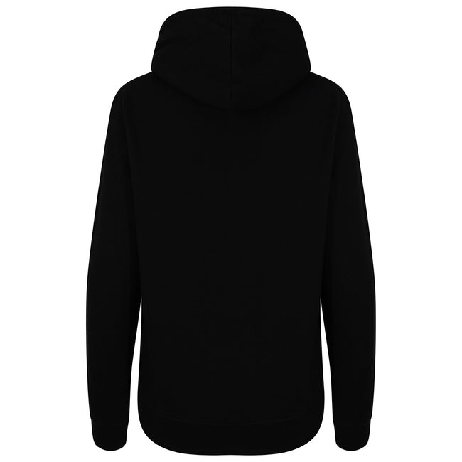Deep Black - Back - AWDis Womens-Ladies Girlie College Hoodie