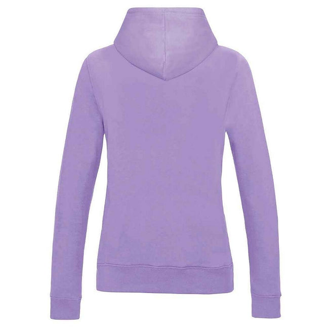 Digital Lavender - Back - AWDis Womens-Ladies Girlie College Hoodie