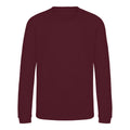 Burgundy - Front - AWDis Just Hoods Childrens-Kids Sweatshirt