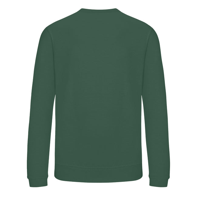 Bottle Green - Back - AWDis Just Hoods Childrens-Kids Sweatshirt