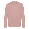 Dusty Pink - Front - AWDis Just Hoods Childrens-Kids Sweatshirt