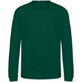 Rainforest Green - Front - AWDis Just Hoods Childrens-Kids Sweatshirt