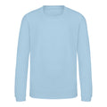Ice Blue - Front - AWDis Just Hoods Childrens-Kids Sweatshirt