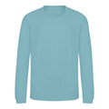 Seafoam - Front - AWDis Just Hoods Childrens-Kids Sweatshirt