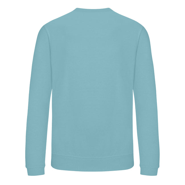 Seafoam - Back - AWDis Just Hoods Childrens-Kids Sweatshirt