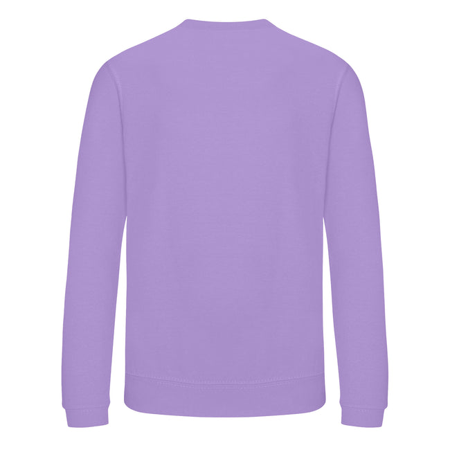 Digital Lavender - Back - AWDis Just Hoods Childrens-Kids Sweatshirt
