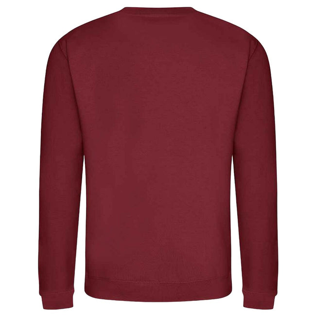 Red Hot Chilli - Back - AWDis Adults Unisex Just Hoods Sweatshirt