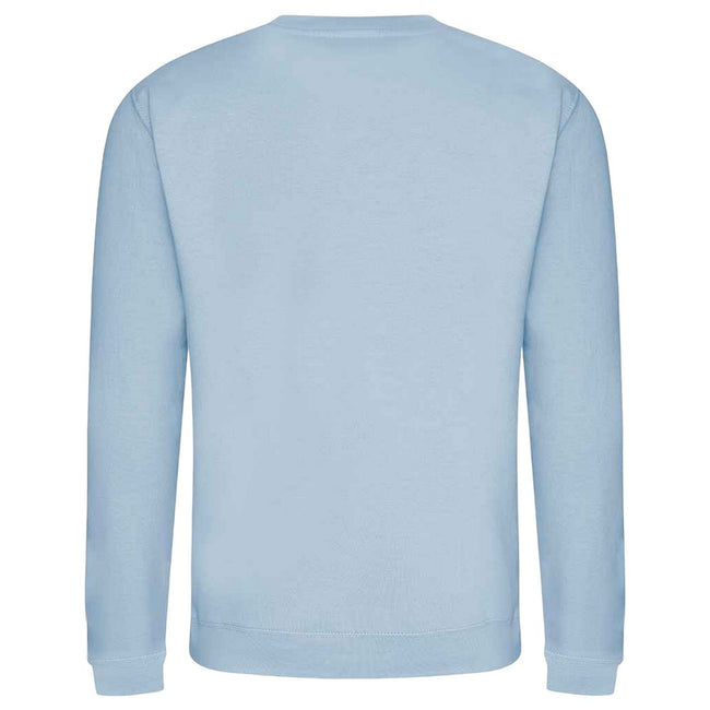 Sky Blue - Back - AWDis Adults Unisex Just Hoods Sweatshirt