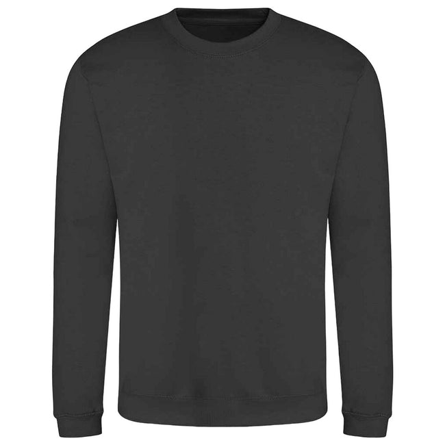 Storm Grey - Front - AWDis Adults Unisex Just Hoods Sweatshirt