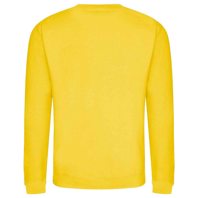 Sun Yellow - Back - AWDis Adults Unisex Just Hoods Sweatshirt