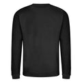 Deep Black - Back - AWDis Adults Unisex Just Hoods Sweatshirt