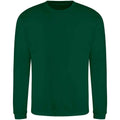Rainforest Green - Front - AWDis Adults Unisex Just Hoods Sweatshirt