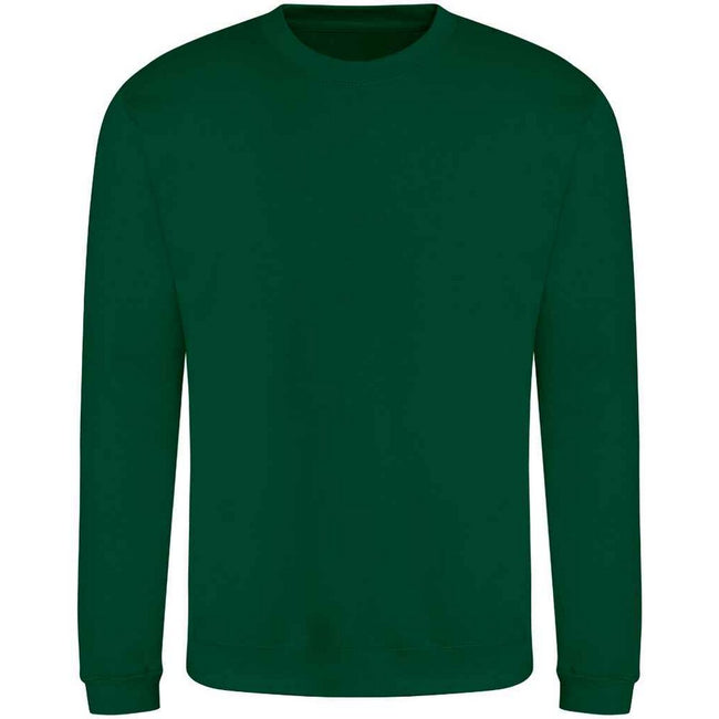 Rainforest Green - Front - AWDis Adults Unisex Just Hoods Sweatshirt