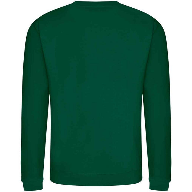 Rainforest Green - Back - AWDis Adults Unisex Just Hoods Sweatshirt