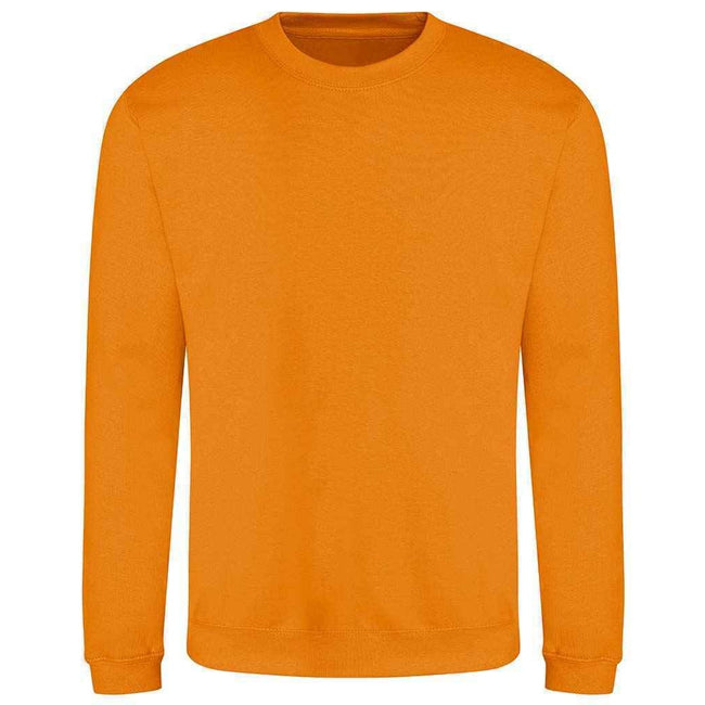 Pumpkin Pie - Front - AWDis Adults Unisex Just Hoods Sweatshirt