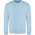 Ice Blue - Side - AWDis Adults Unisex Just Hoods Sweatshirt