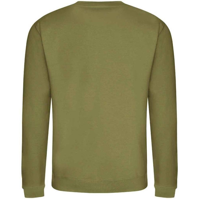 Khaki - Lifestyle - AWDis Adults Unisex Just Hoods Sweatshirt