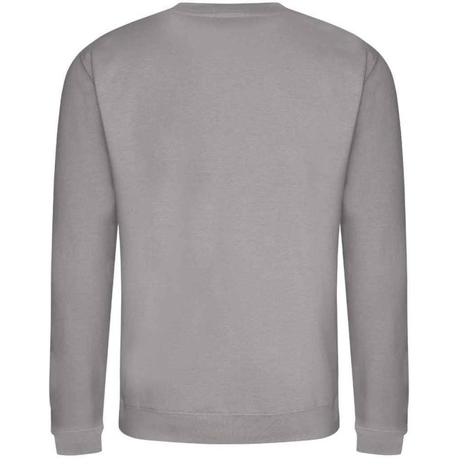 Platinum Grey - Lifestyle - AWDis Adults Unisex Just Hoods Sweatshirt