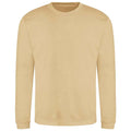 Desert Sand - Front - AWDis Adults Unisex Just Hoods Sweatshirt