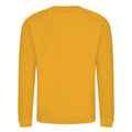 Mustard Yellow - Back - AWDis Adults Unisex Just Hoods Sweatshirt