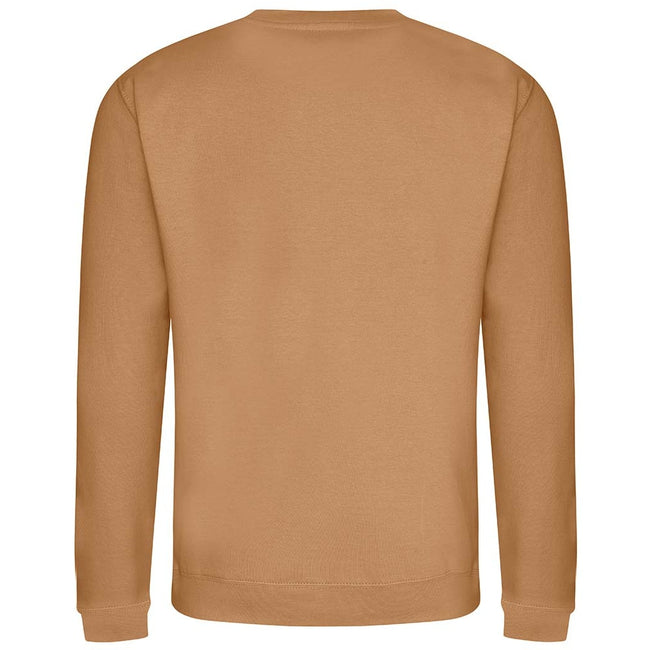 Caramel Latte - Side - AWDis Adults Unisex Just Hoods Sweatshirt