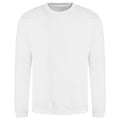 Arctic White - Front - AWDis Adults Unisex Just Hoods Sweatshirt
