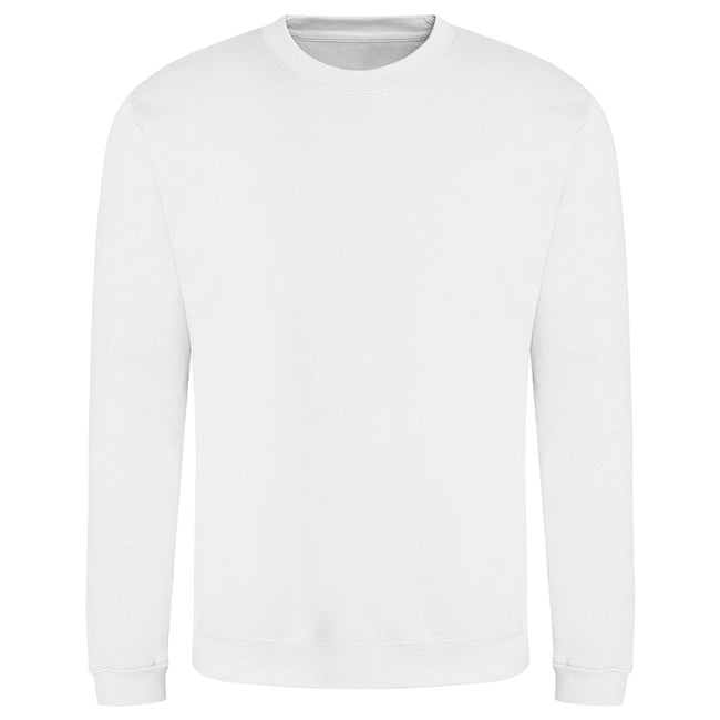 Arctic White - Front - AWDis Adults Unisex Just Hoods Sweatshirt