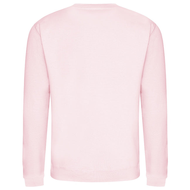 Baby Pink - Back - AWDis Adults Unisex Just Hoods Sweatshirt