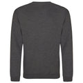 Charcoal - Back - AWDis Adults Unisex Just Hoods Sweatshirt