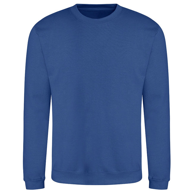 Royal Blue - Front - AWDis Adults Unisex Just Hoods Sweatshirt