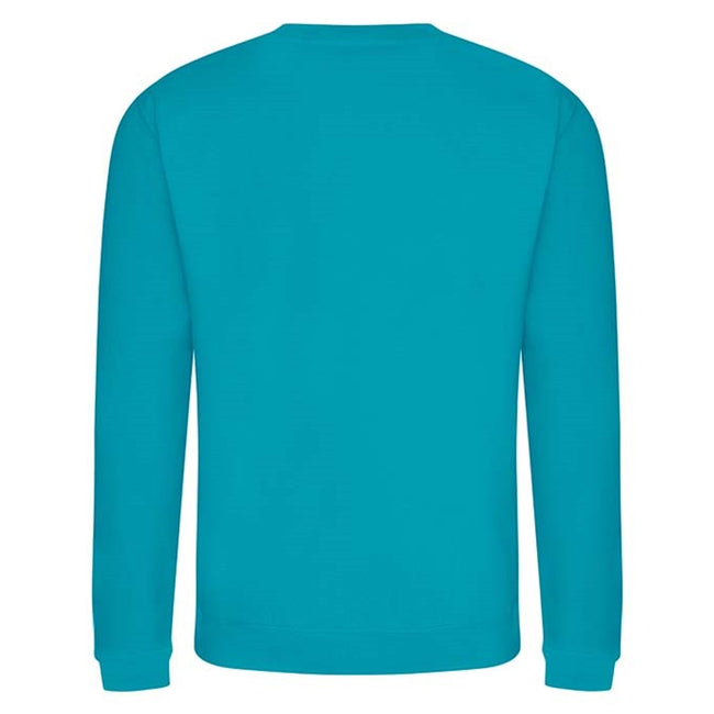 Lagoon Blue - Back - AWDis Adults Unisex Just Hoods Sweatshirt