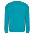 Lagoon Blue - Back - AWDis Adults Unisex Just Hoods Sweatshirt