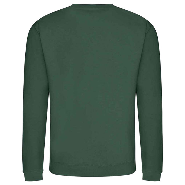 Bottle Green - Back - AWDis Adults Unisex Just Hoods Sweatshirt