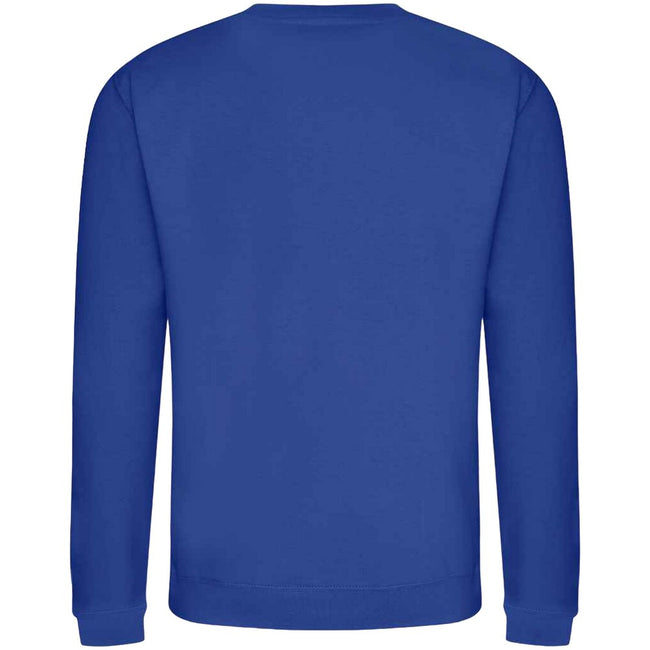 Bright Royal Blue - Back - AWDis Adults Unisex Just Hoods Sweatshirt