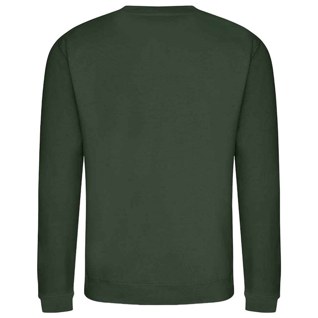 Forest Green - Back - AWDis Adults Unisex Just Hoods Sweatshirt