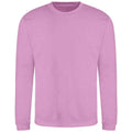 Lavender - Front - AWDis Adults Unisex Just Hoods Sweatshirt