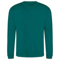 Jade - Front - AWDis Adults Unisex Just Hoods Sweatshirt