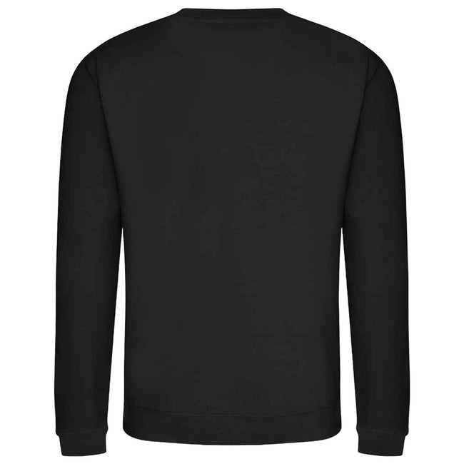 Jet Black - Back - AWDis Adults Unisex Just Hoods Sweatshirt