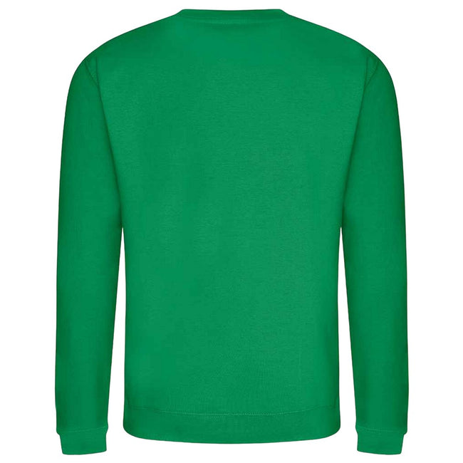 Kelly Green - Back - AWDis Adults Unisex Just Hoods Sweatshirt