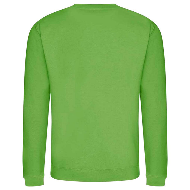 Lime Green - Back - AWDis Adults Unisex Just Hoods Sweatshirt